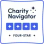 Charity Navigator four star badge